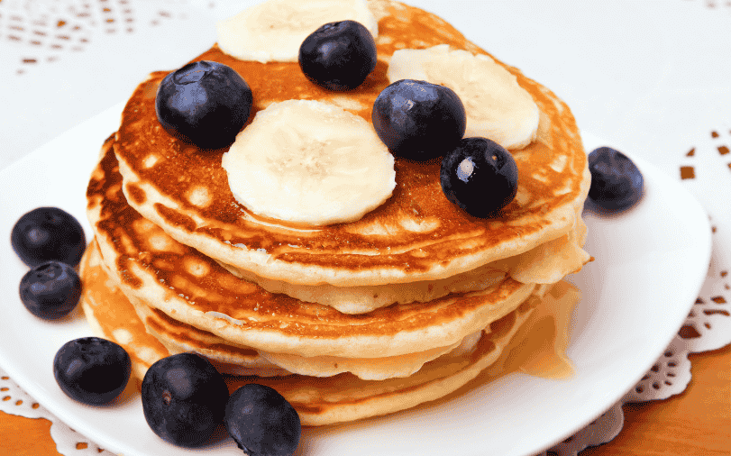 Panqueca de Banana com Mirtilo: Receita Saudável e Saborosa