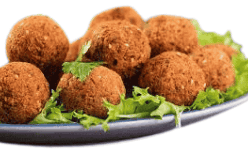 Bolinho de Grão-de-Bico Assado: Crocante e Nutritivo